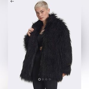 Adidas faux fur Jacket